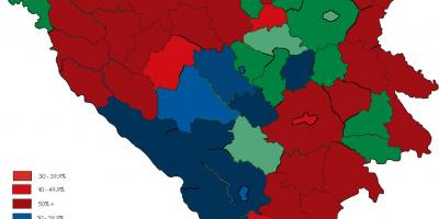 Bosna religije karti