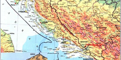 Karta međugorje, Bosna i Hercegovina