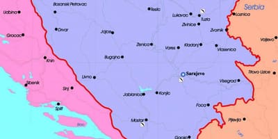 Politički sustav Bosne i Hercegovine kartica
